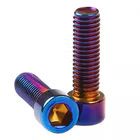 Two titanium bolts.  One standing and one laying down.